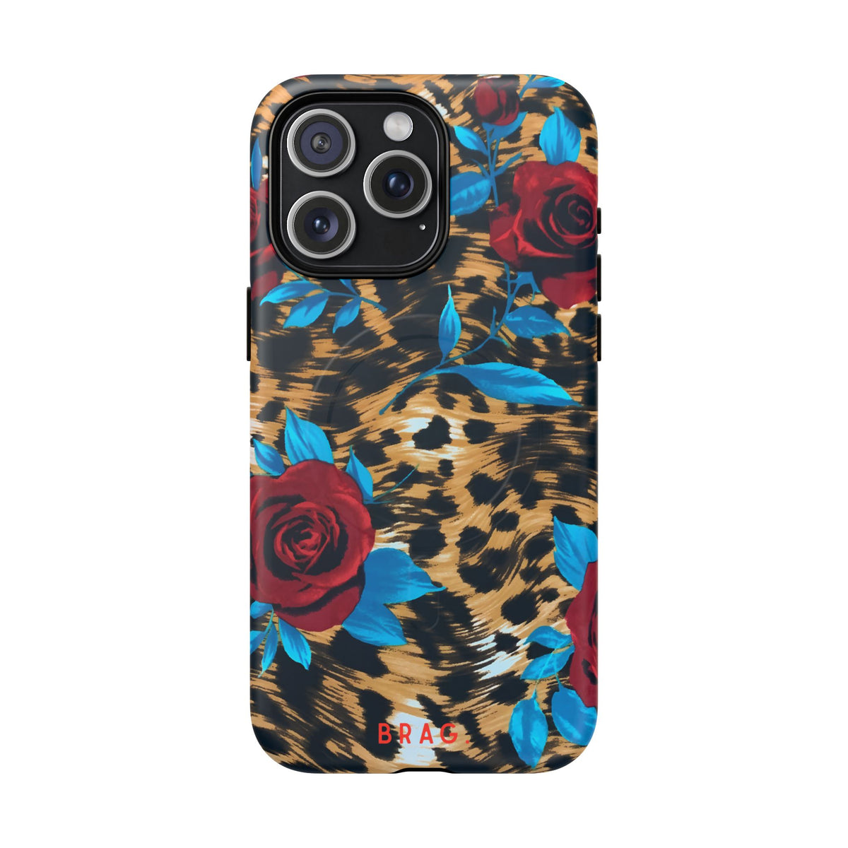 Wild Rose MagSafe Tough Phone Case — Magnetic Protective Cover