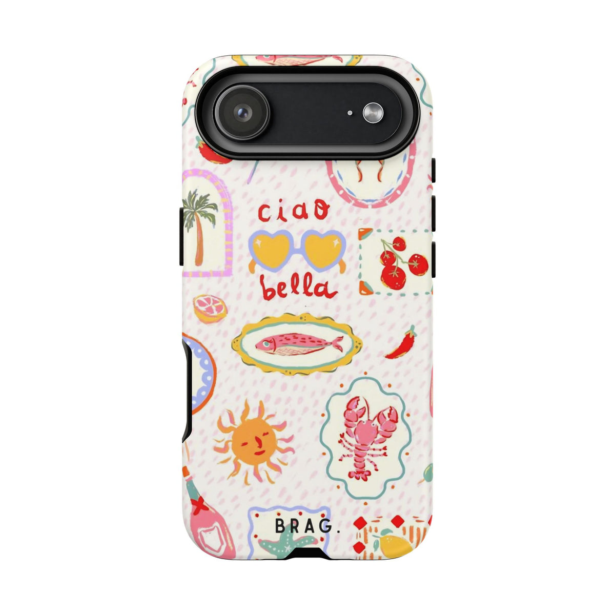 Ciao Bella Tough Phone Case – Shockproof Protective iPhone Cover