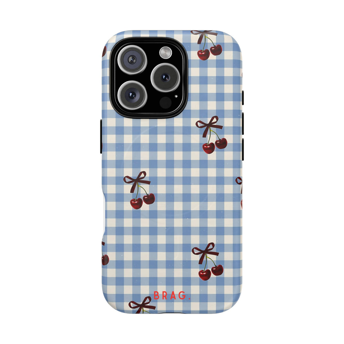 Cherry Picnic MagSafe Tough Phone Case — Magnetic Protective Cover