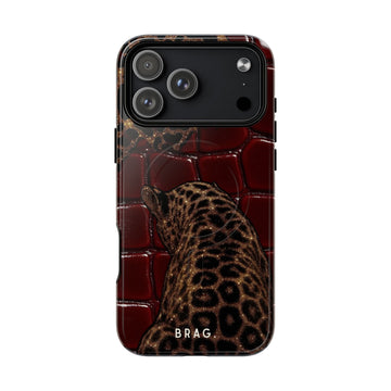 Leopard Lounge MagSafe Tough Phone Case — Magnetic Protective Cover