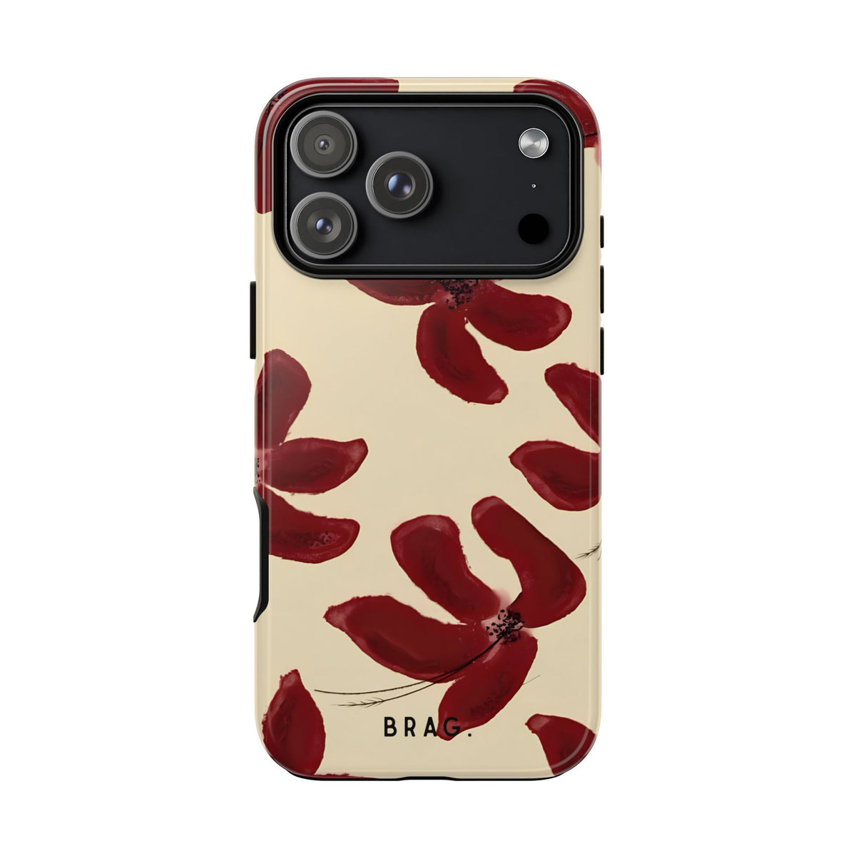 Cherry Bloom Tough Phone Case – Shockproof Protective iPhone Cover