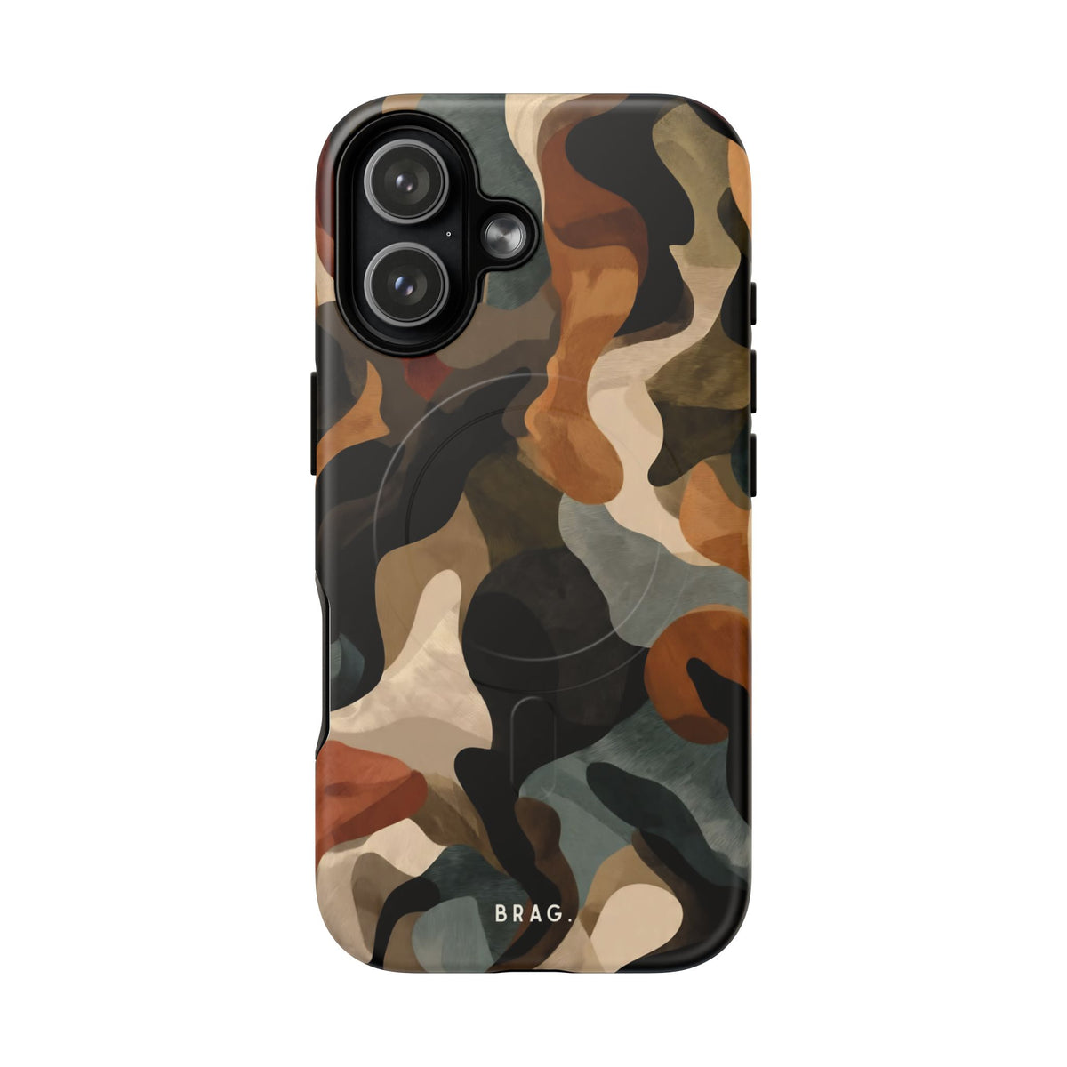 Desert Camo MagSafe Tough Phone Case — Magnetic Protective Cover