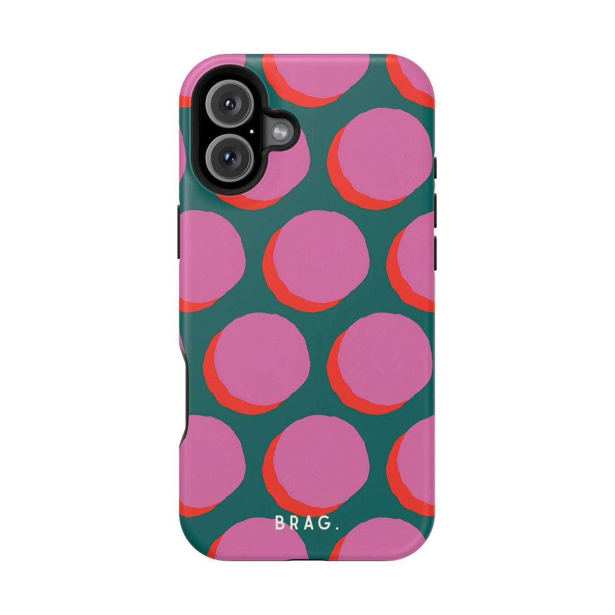 Pink Moon Magnetic Impact-Resistant Phone Case