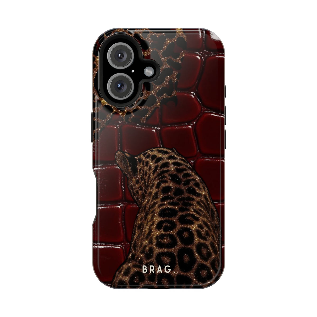 Leopard Lounge Magnetic Impact-Resistant Phone Case