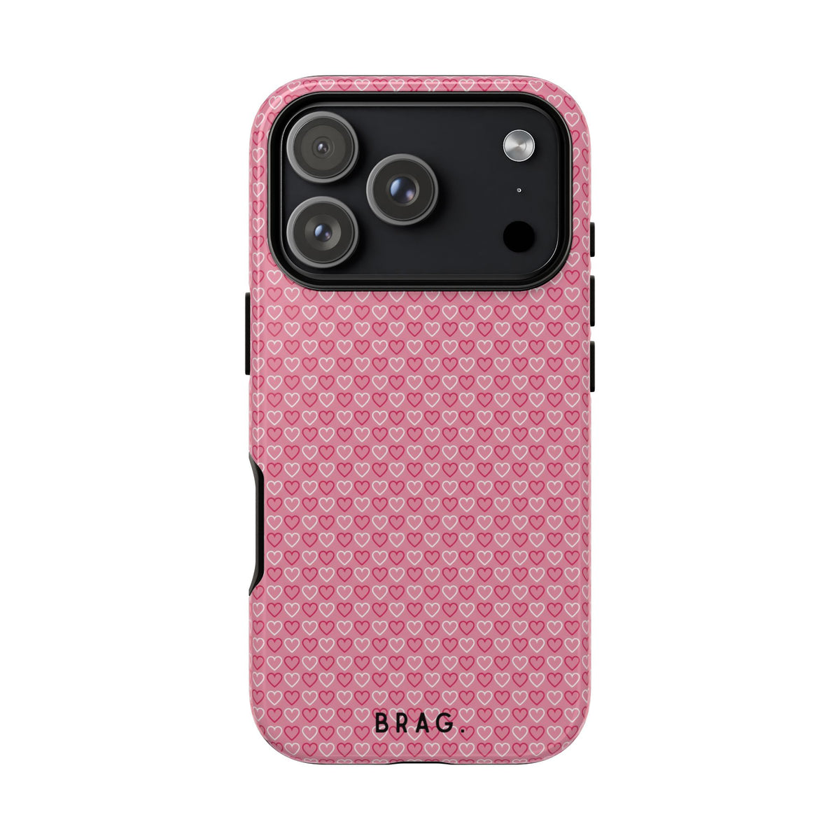 Pink Diamond Tough Phone Case – Shockproof Protective iPhone Cover