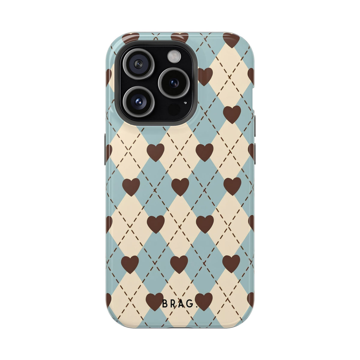 Sweetheart Plaid Magnetic Impact-Resistant Phone Case