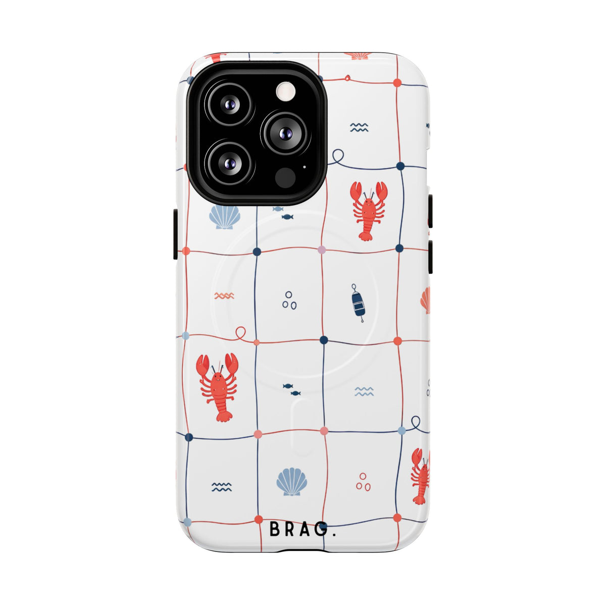 Lobster Cafe MagSafe Tough Phone Case — Magnetic Protective Cover