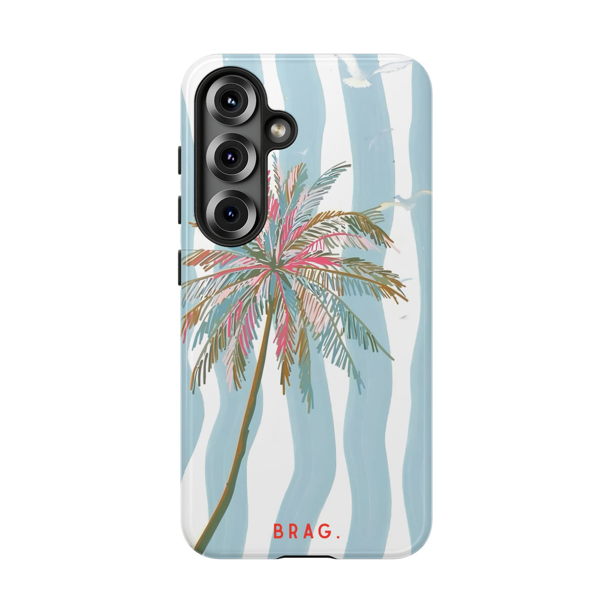 Palm Breeze Tough Phone Case – Shockproof Protective iPhone Cover