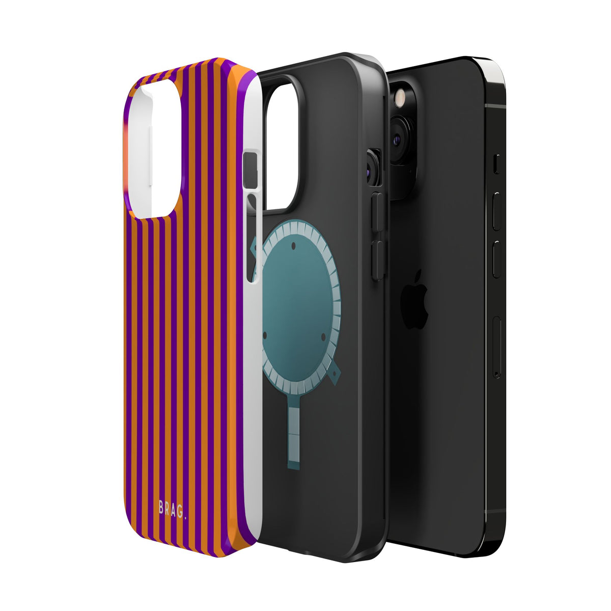 Electric Sunset Magnetic Impact-Resistant Phone Case