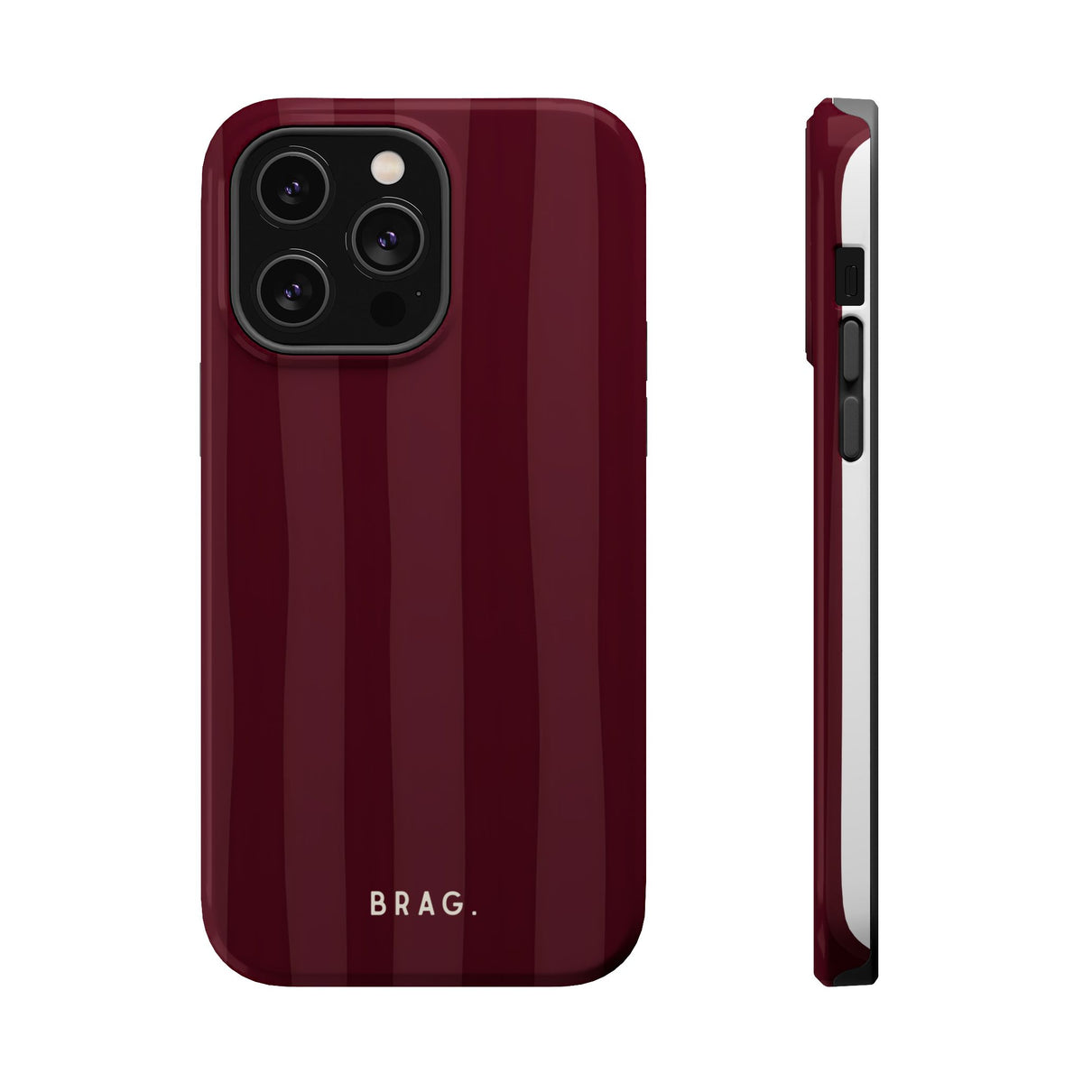Dark Cherry Magnetic Impact-Resistant Phone Case