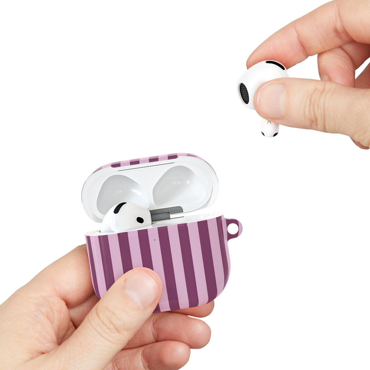 Pink Parade AirPod Case – Slim Protective Charging Case