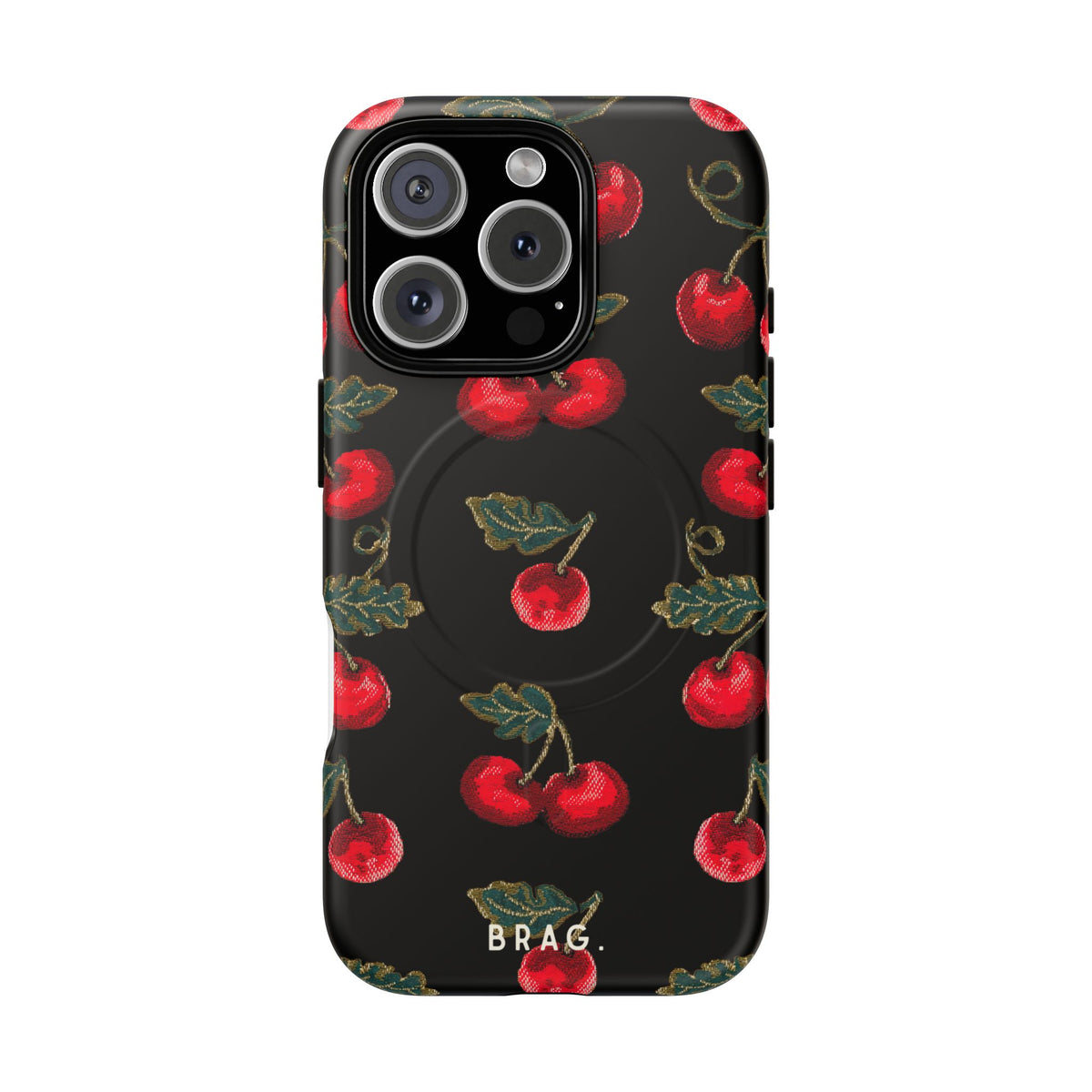 Cherry Bomb MagSafe Tough Phone Case — Magnetic Protective Cover