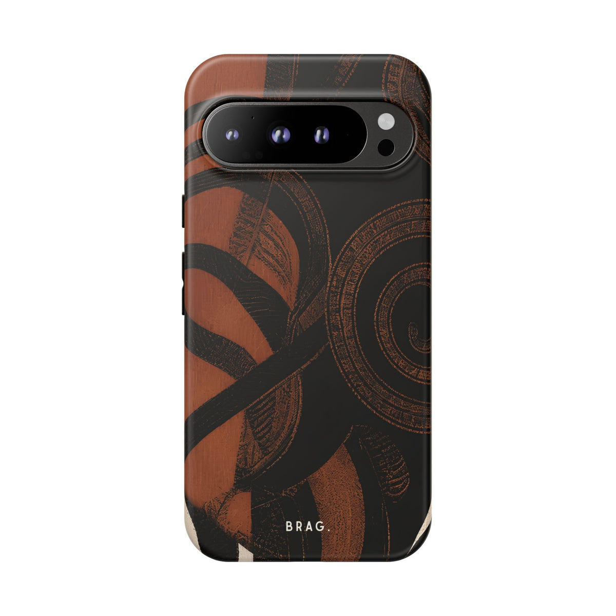 Mighnight Spiral Tough Phone Case – Shockproof Protective iPhone Cover