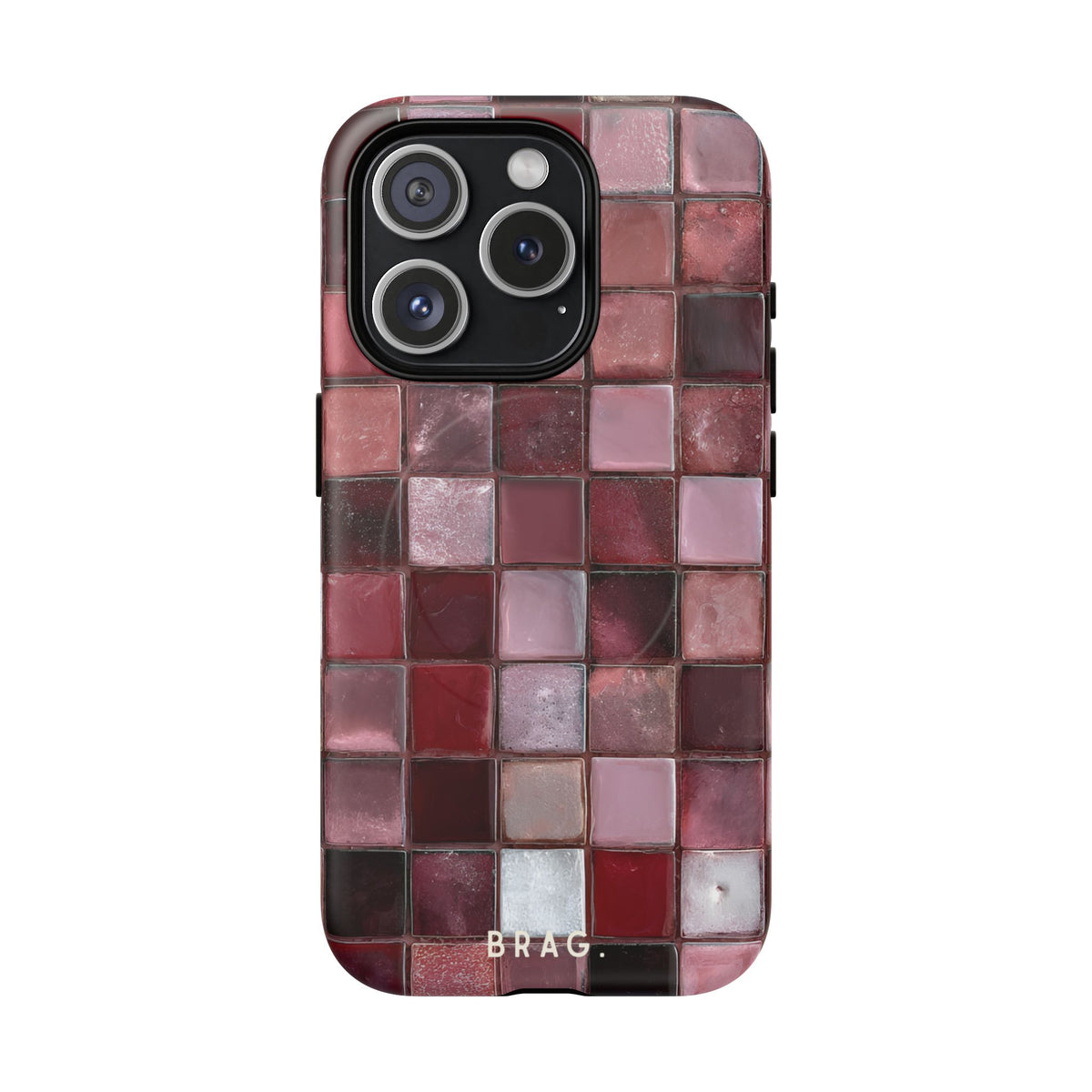 Cherry Tile MagSafe Tough Phone Case — Magnetic Protective Cover