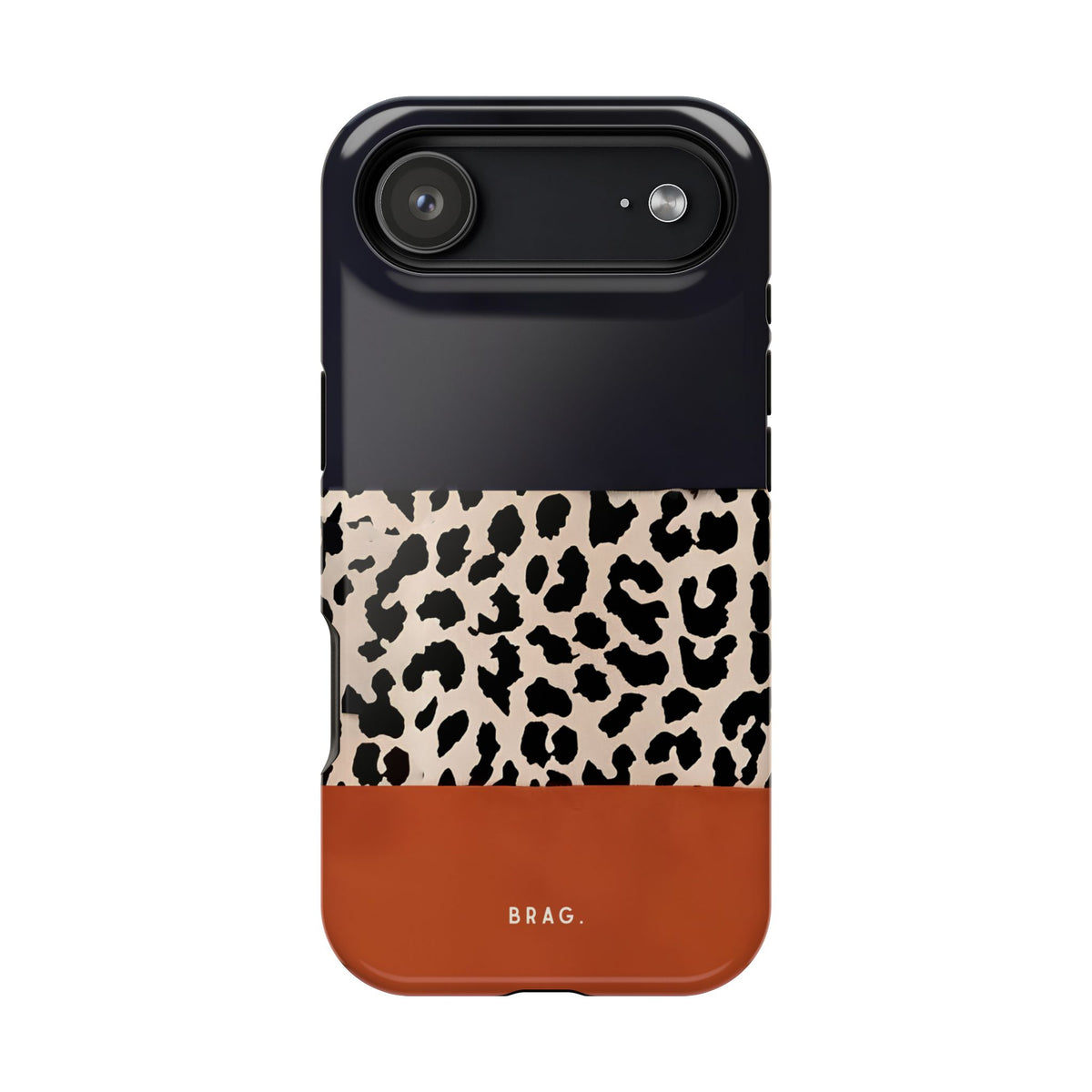 Leopard Block Magnetic Impact-Resistant Phone Case