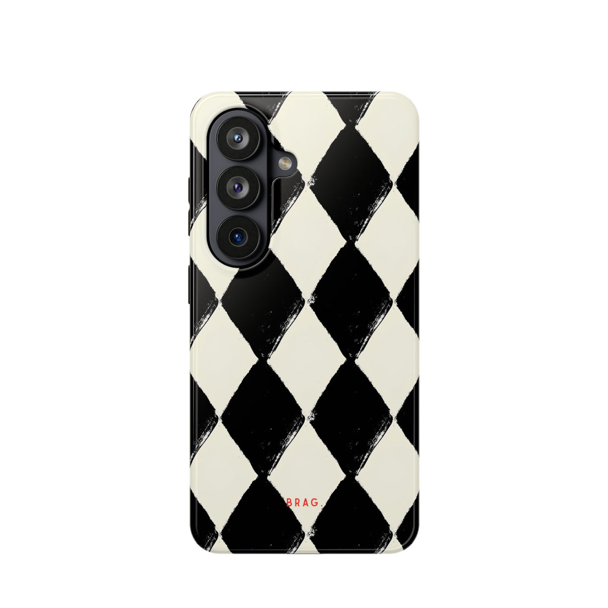Ivory Harlequin Magnetic Impact-Resistant Phone Case
