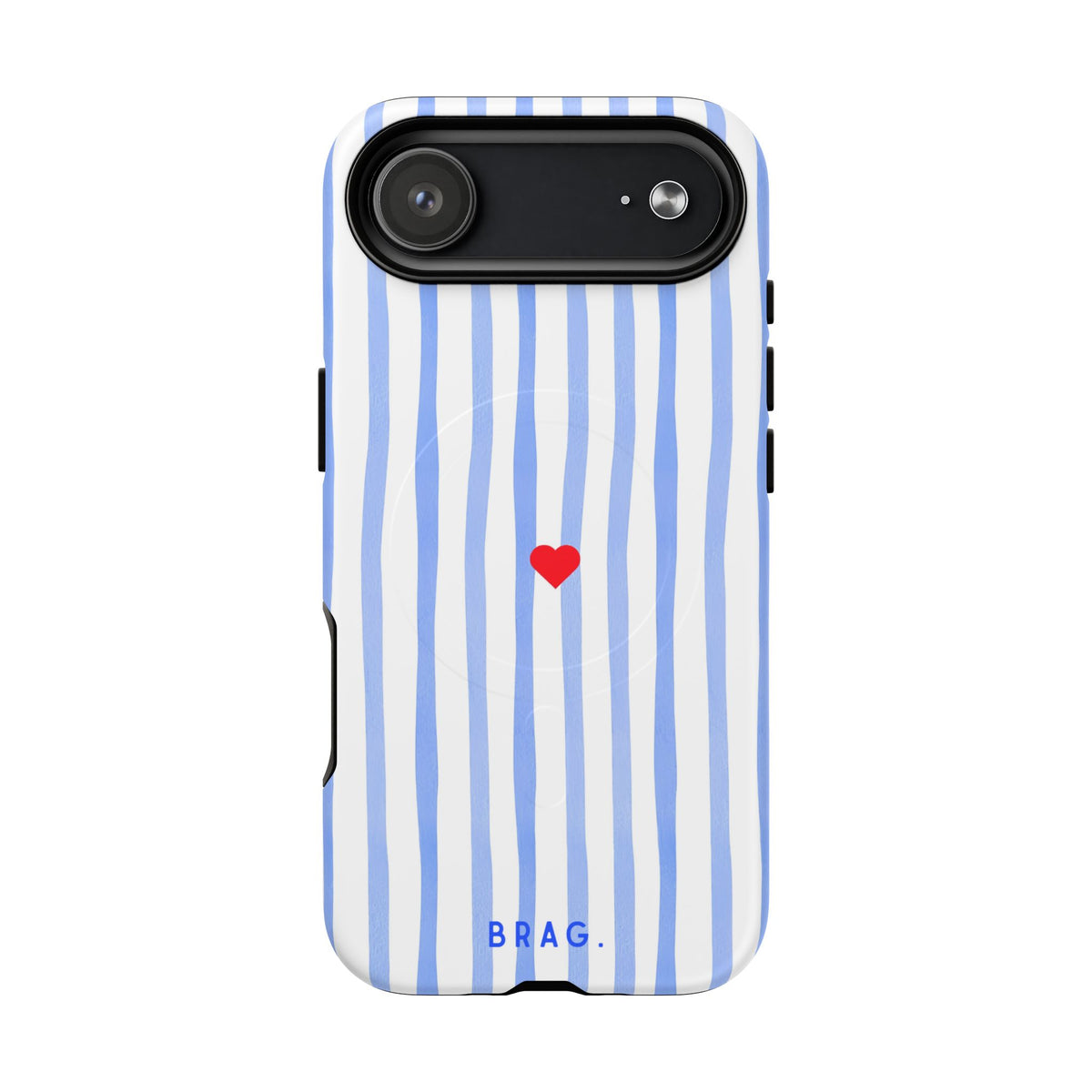 Blue Heart MagSafe Tough Phone Case — Magnetic Protective Cover