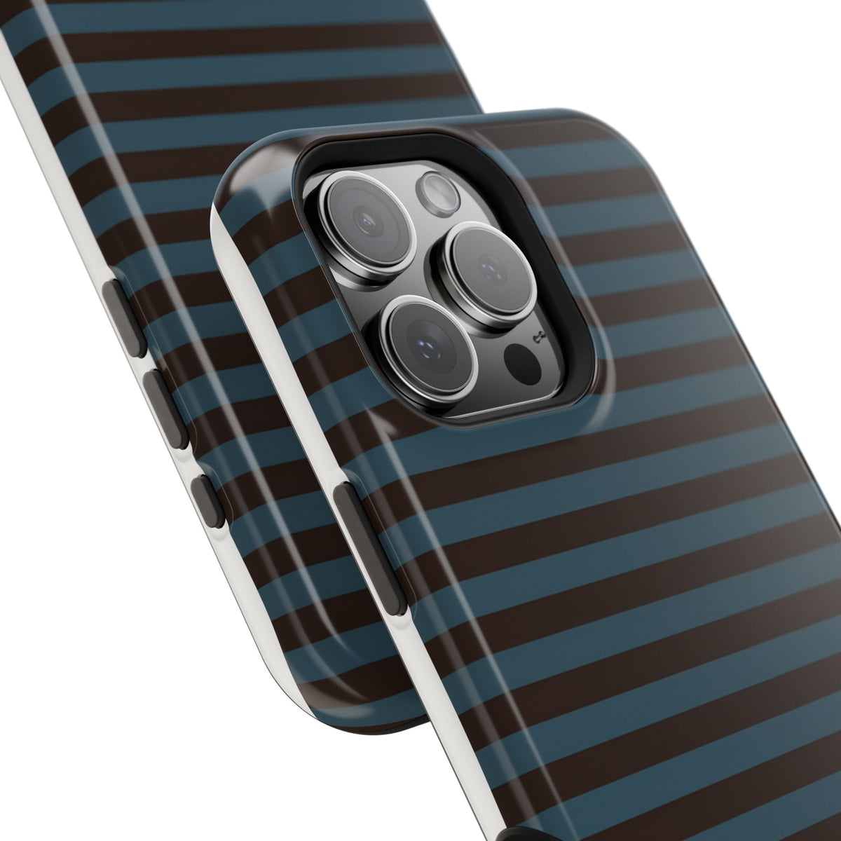 Seaside Stripe Magnetic Impact-Resistant Phone Case