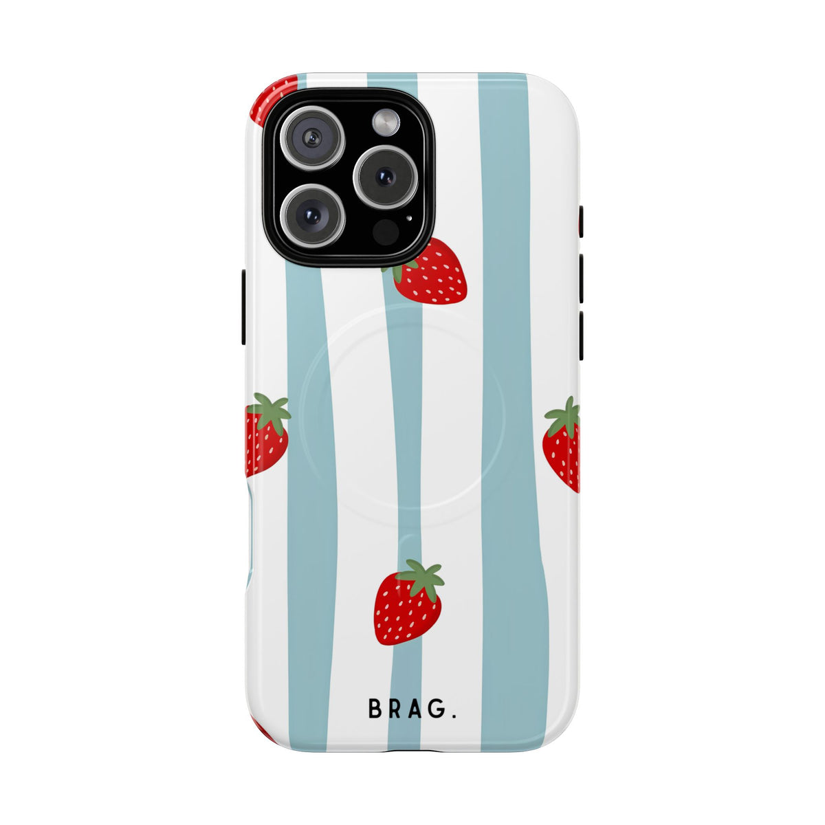 Berry Bloom MagSafe Tough Phone Case — Magnetic Protective Cover