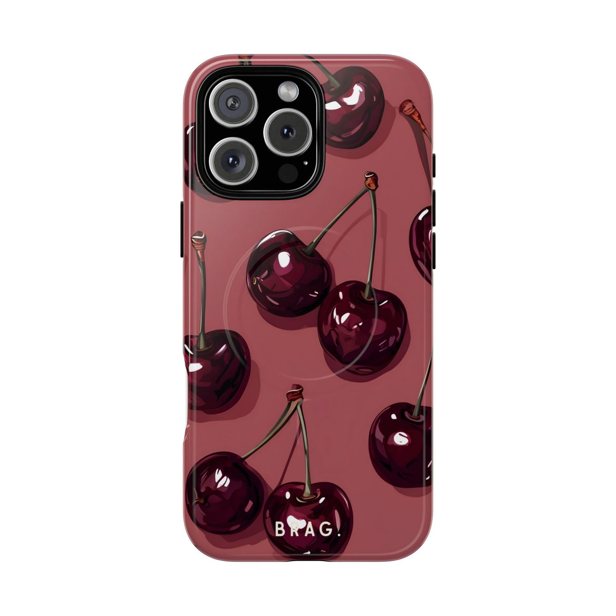 Cherry Babe MagSafe Tough Phone Case — Magnetic Protective Cover