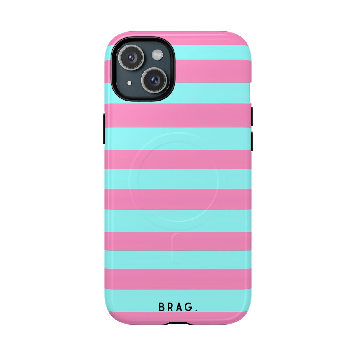 Taffy Stripe MagSafe Tough Phone Case — Magnetic Protective Cover