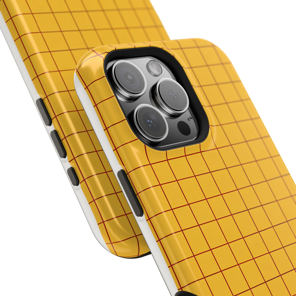 Cheese Grid Magnetic Impact-Resistant Phone Case