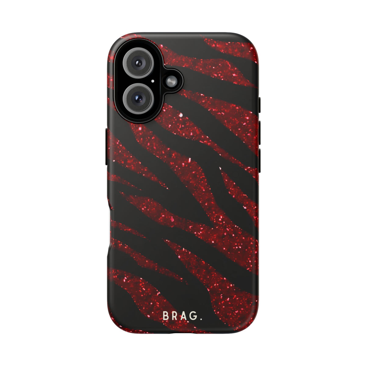 Red Tiger Tough Phone Case – Shockproof Protective iPhone Cover
