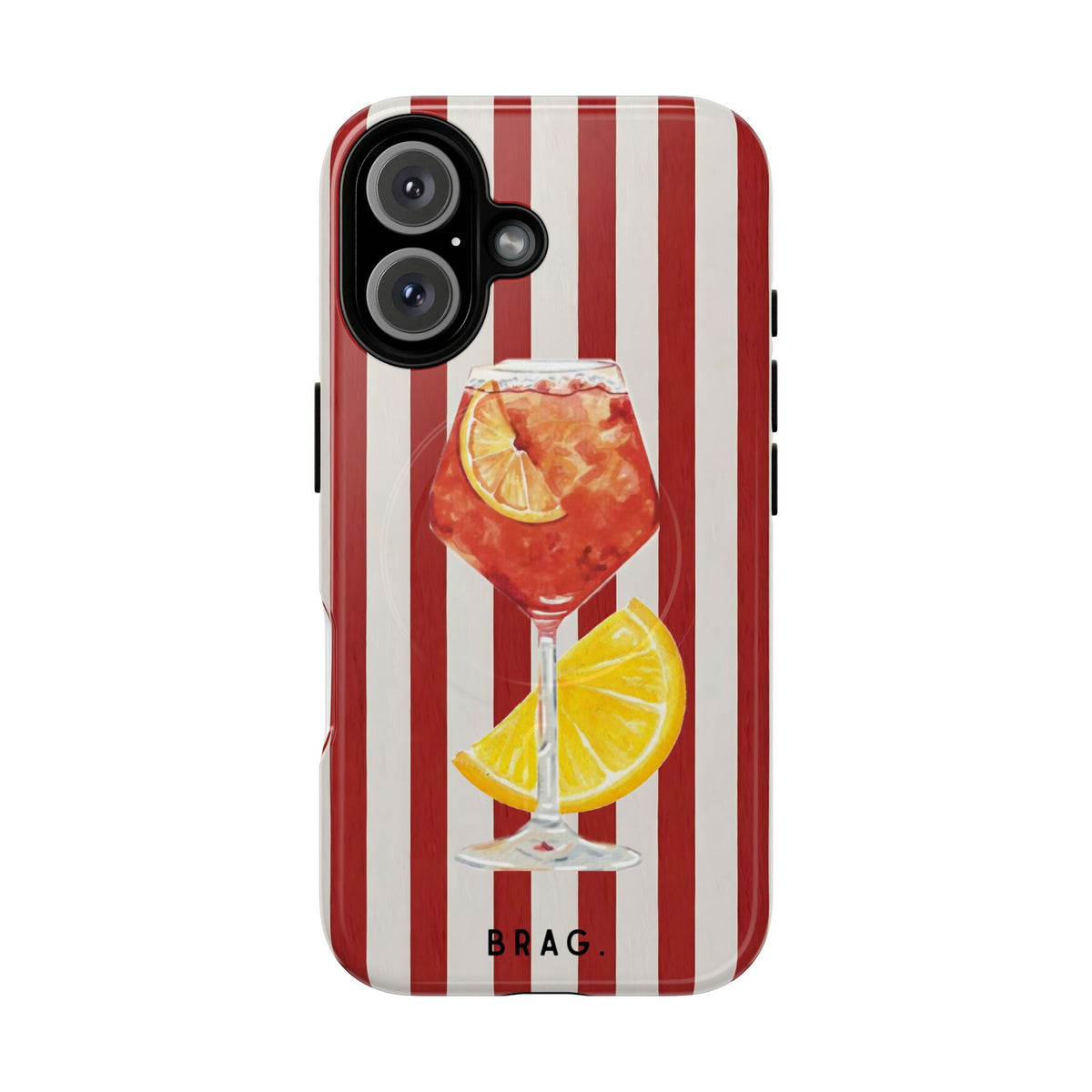 Aperol Spritz MagSafe Tough Phone Case — Magnetic Protective Cover
