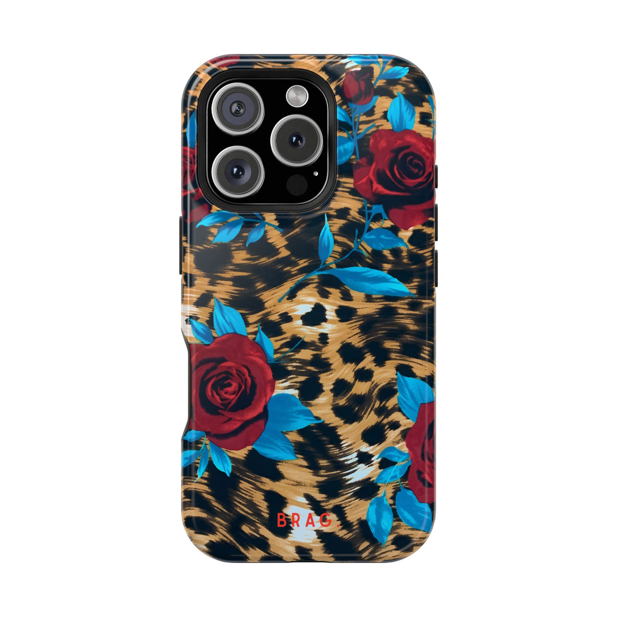 Wild Rose Magnetic Impact-Resistant Phone Case