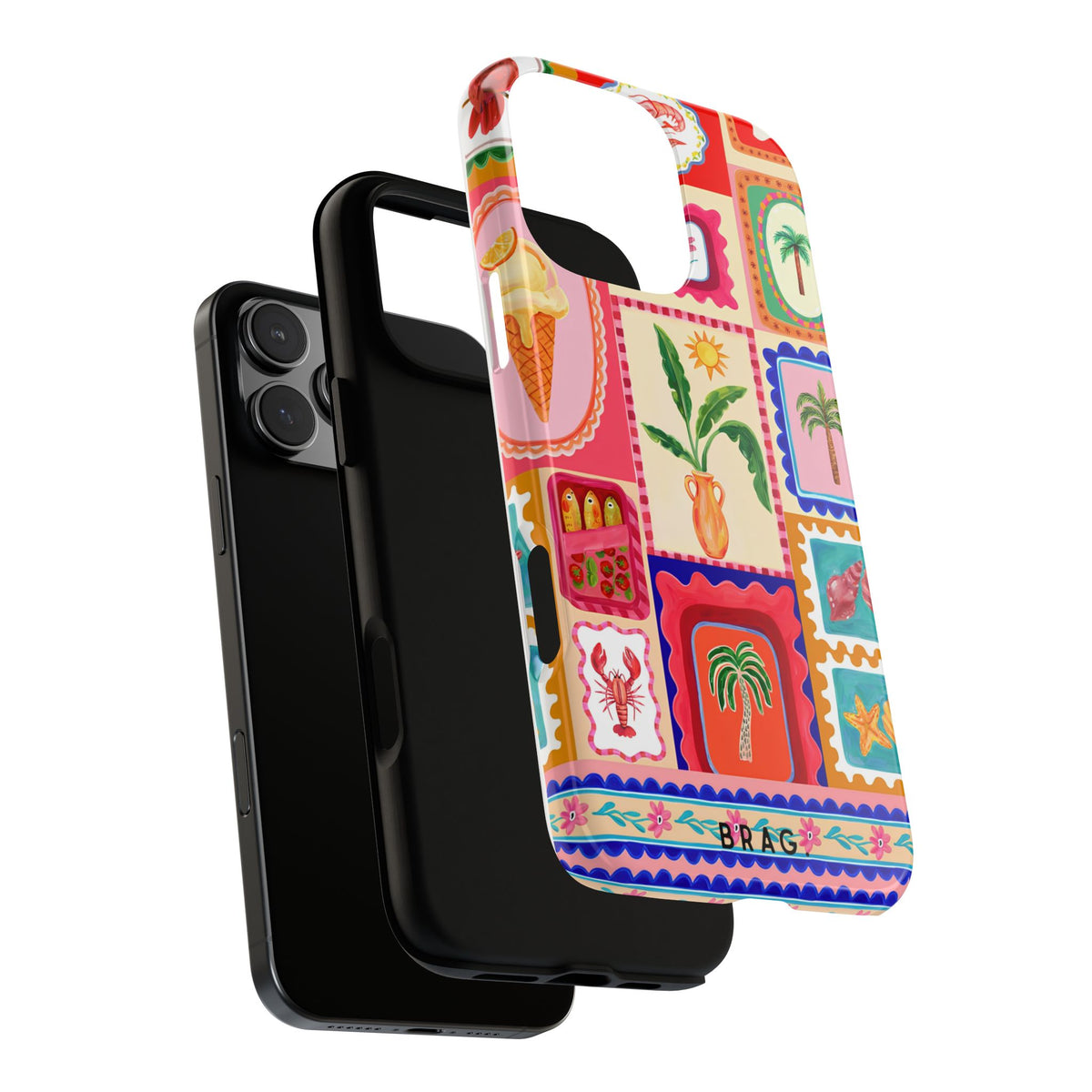Postcard Tough Phone Case – Shockproof Protective iPhone Cover