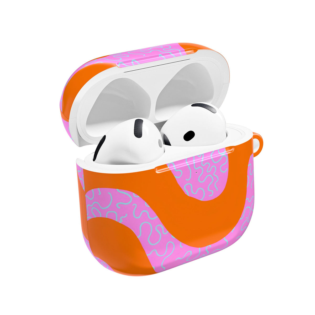 Coral Kiss AirPod Case – Slim Protective Charging Case
