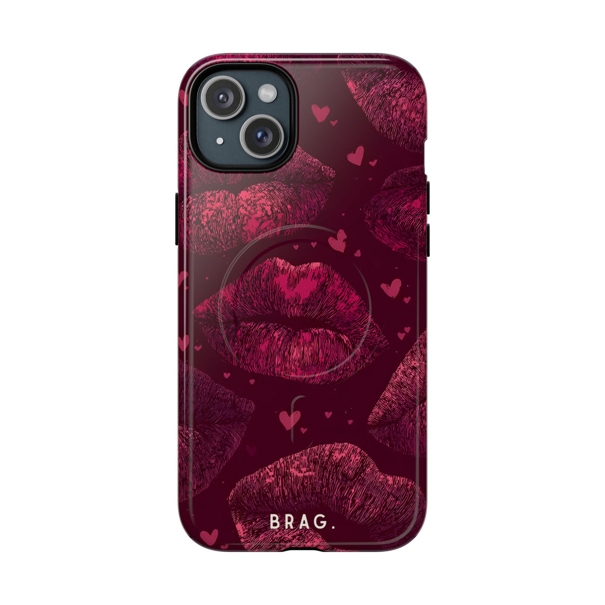 Kiss & Tell MagSafe Tough Phone Case — Magnetic Protective Cover