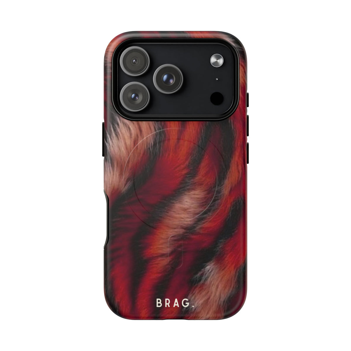 Red Rush MagSafe Tough Phone Case — Magnetic Protective Cover