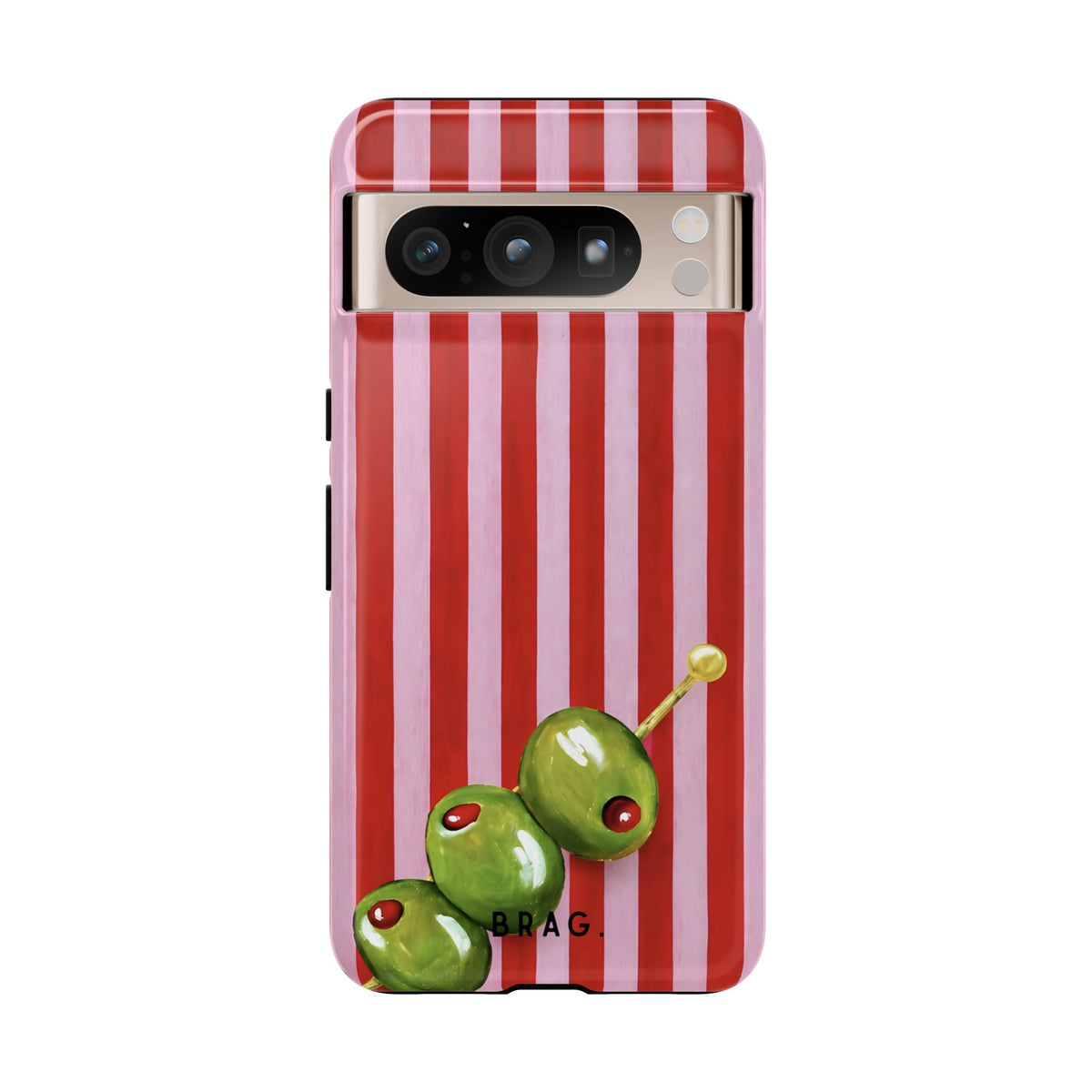 Olive Affair Tough Phone Case – Shockproof Protective iPhone Cover