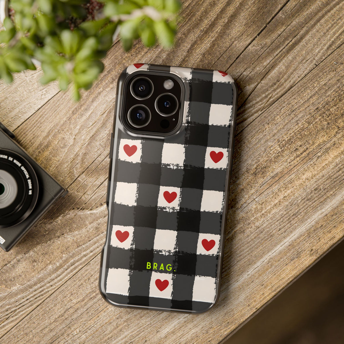 Lucky Heart Magnetic Impact-Resistant Phone Case