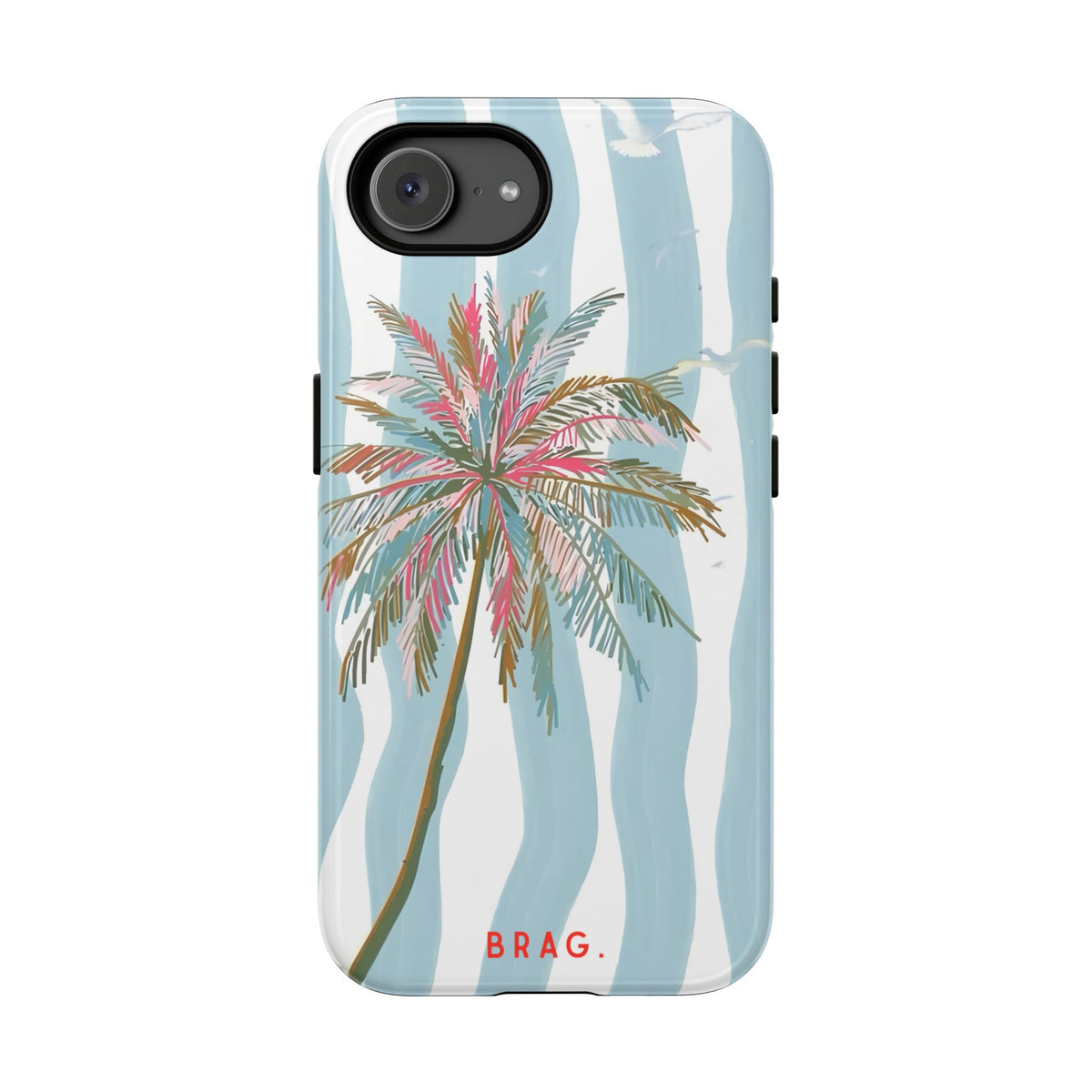 Palm Breeze Tough Phone Case – Shockproof Protective iPhone Cover