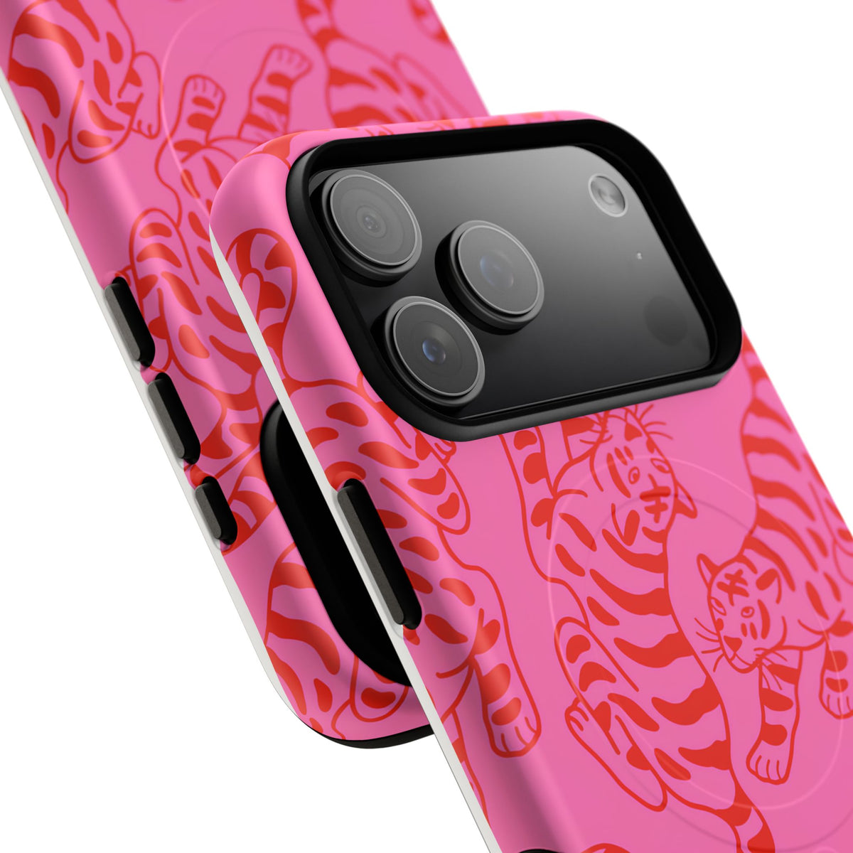 Tiger Lily MagSafe Tough Phone Case — Magnetic Protective Cover