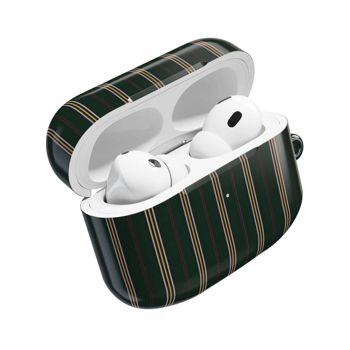 Vintage Pinstripe AirPod Case – Slim Protective Charging Case