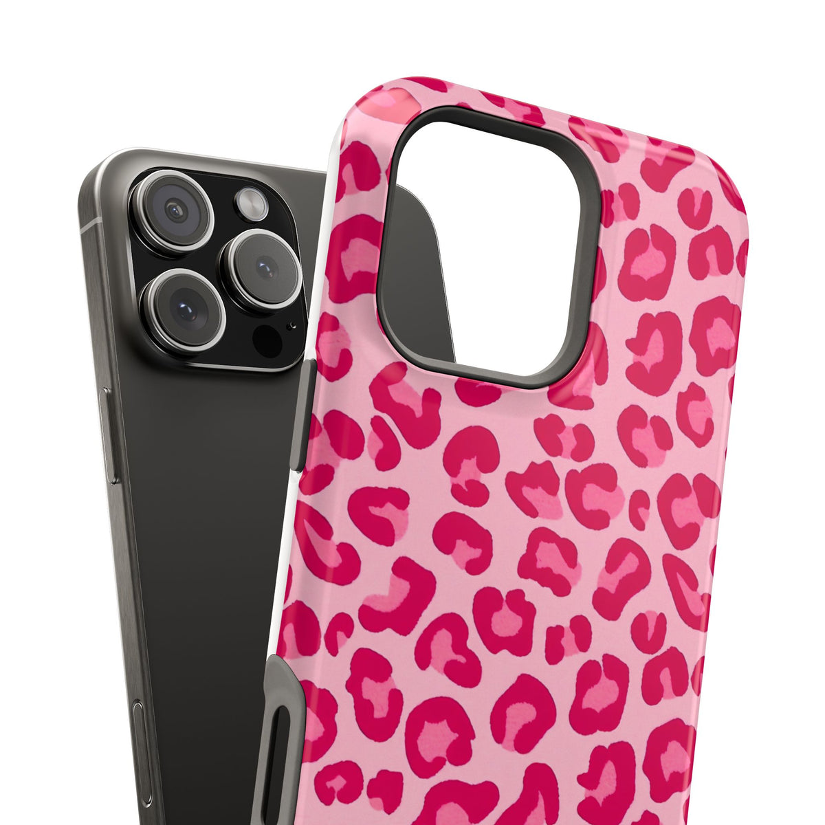 Pink Prowl Magnetic Impact-Resistant Phone Case