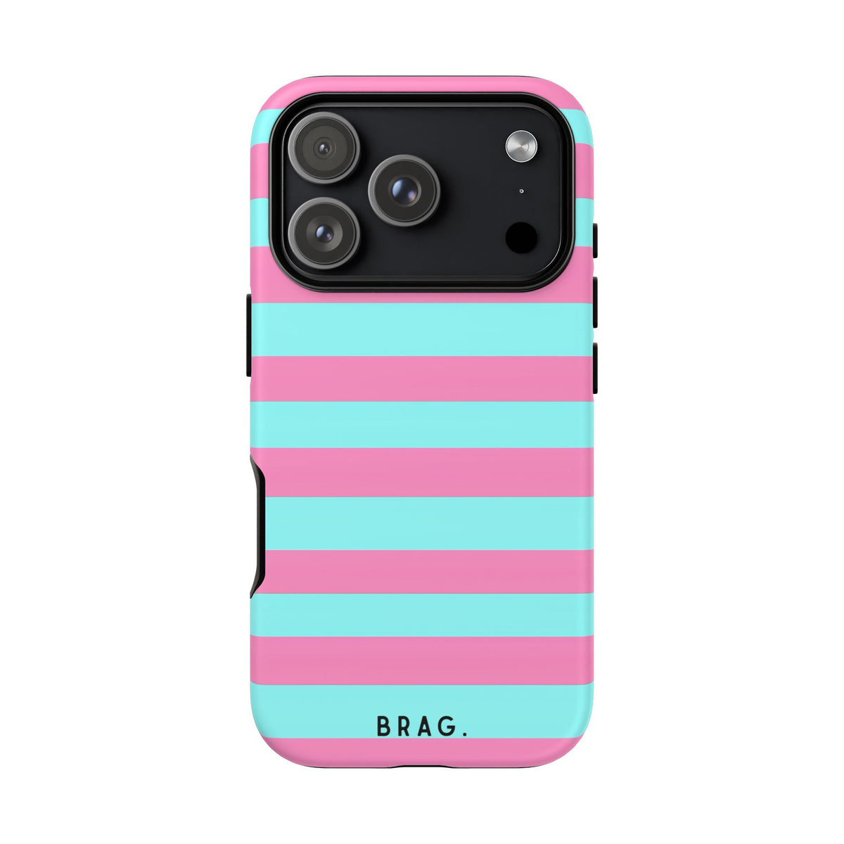 Taffy Stripe Tough Phone Case – Shockproof Protective iPhone Cover