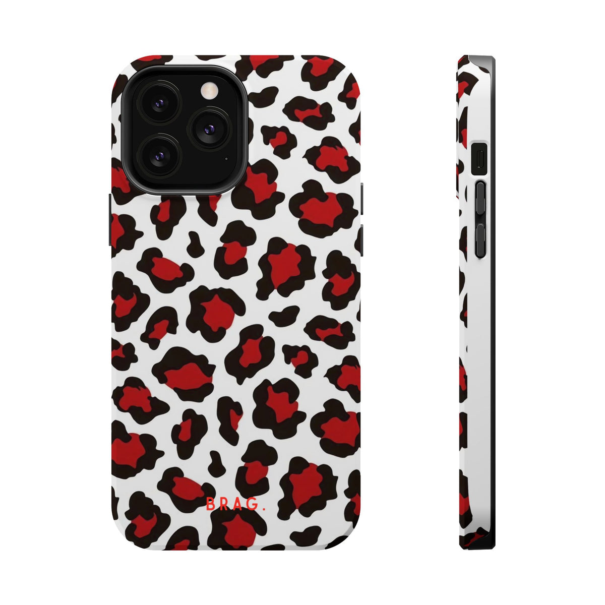 Leopard Kiss Magnetic Impact-Resistant Phone Case