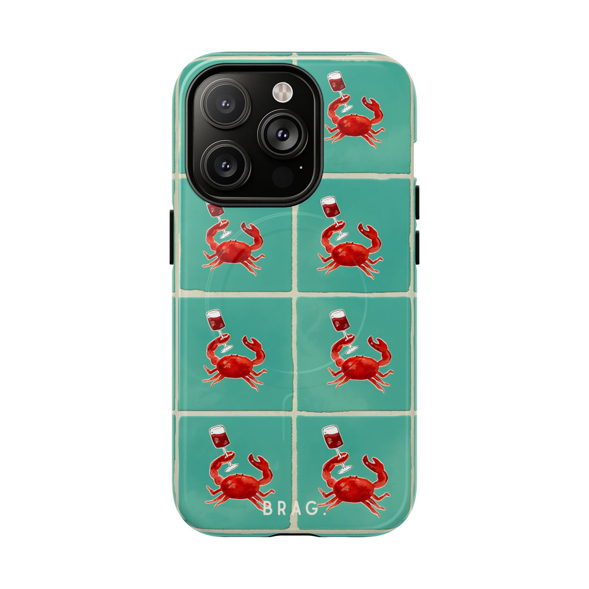 Crab Club MagSafe Tough Phone Case — Magnetic Protective Cover