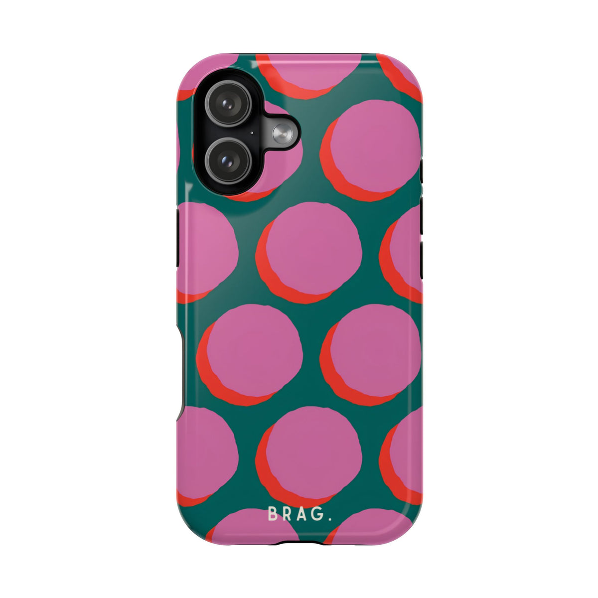 Pink Moon Magnetic Impact-Resistant Phone Case