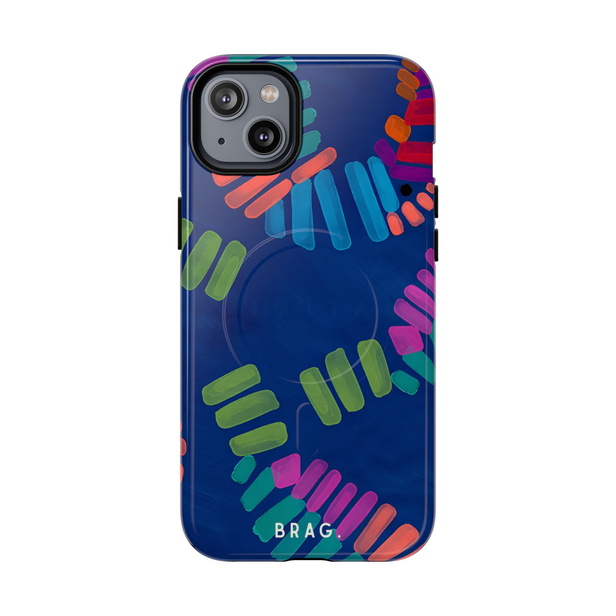 Blue Palm MagSafe Tough Phone Case — Magnetic Protective Cover