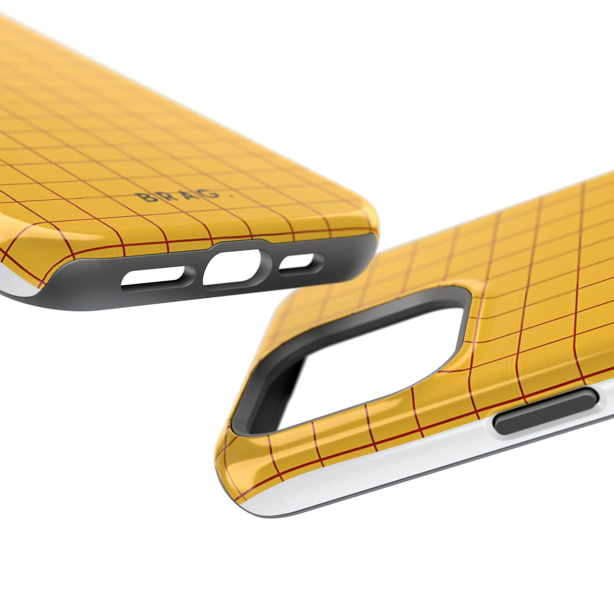 Cheese Grid Magnetic Impact-Resistant Phone Case