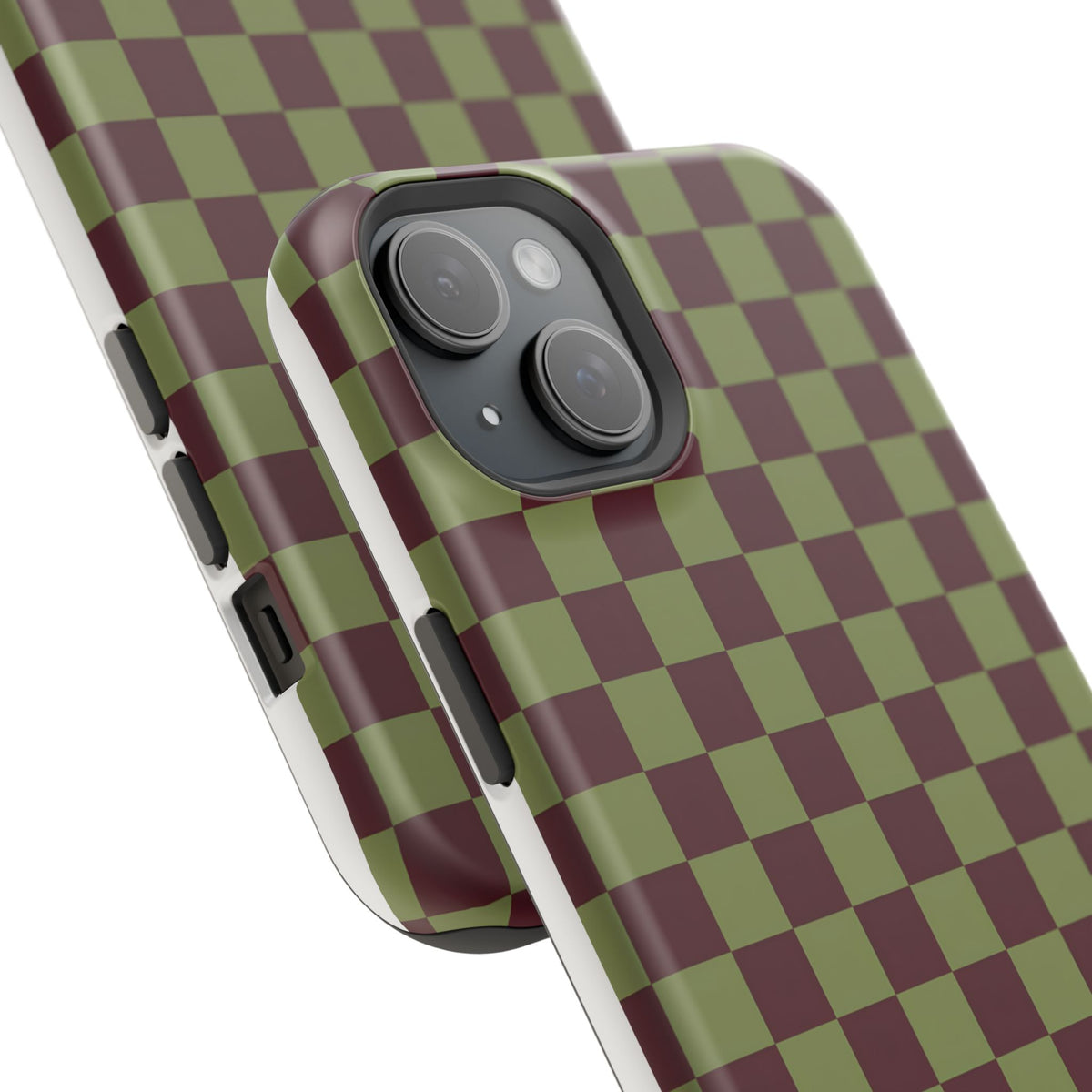 Lucky Check Magnetic Impact-Resistant Phone Case