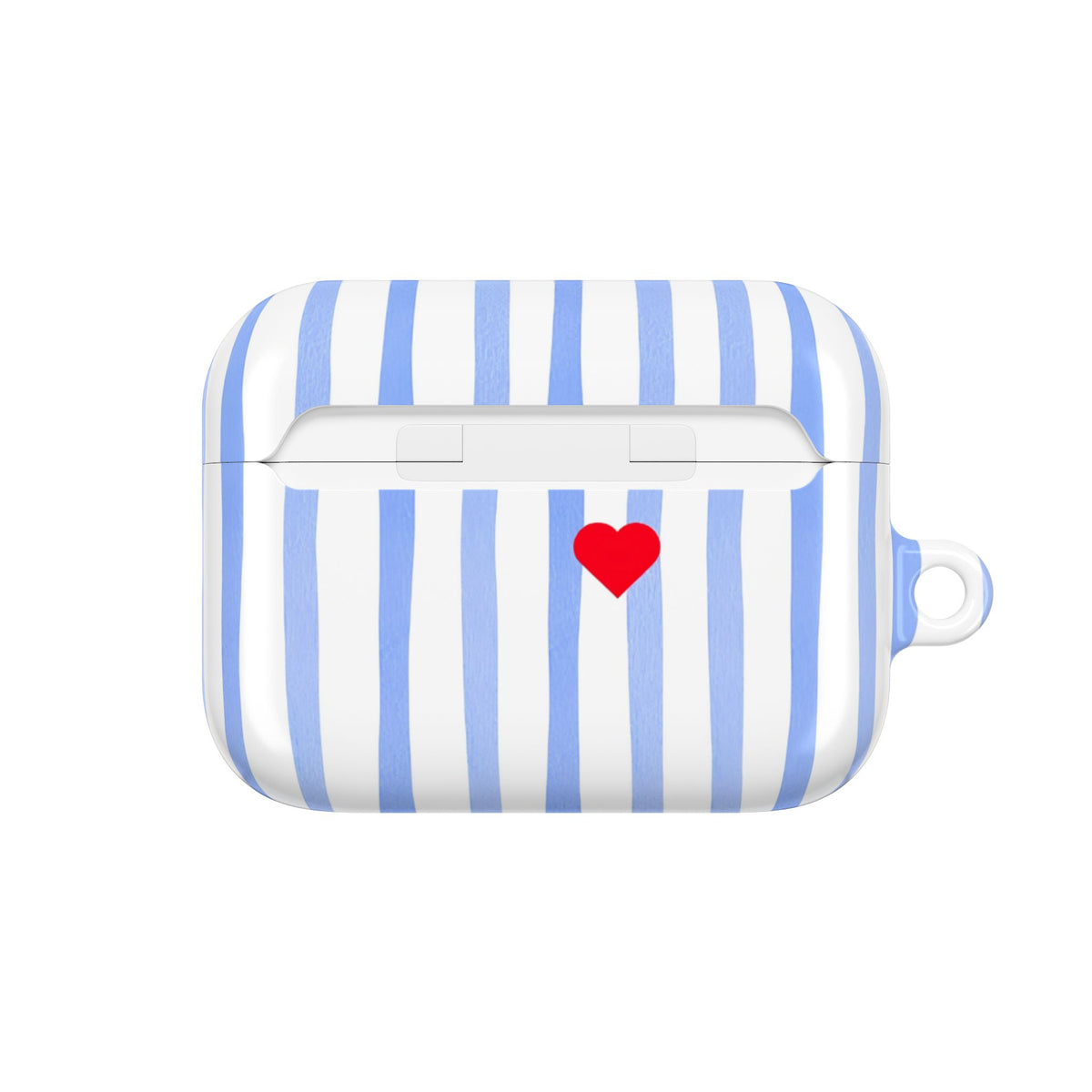 Blue Heart AirPod Case – Slim Protective Charging Case