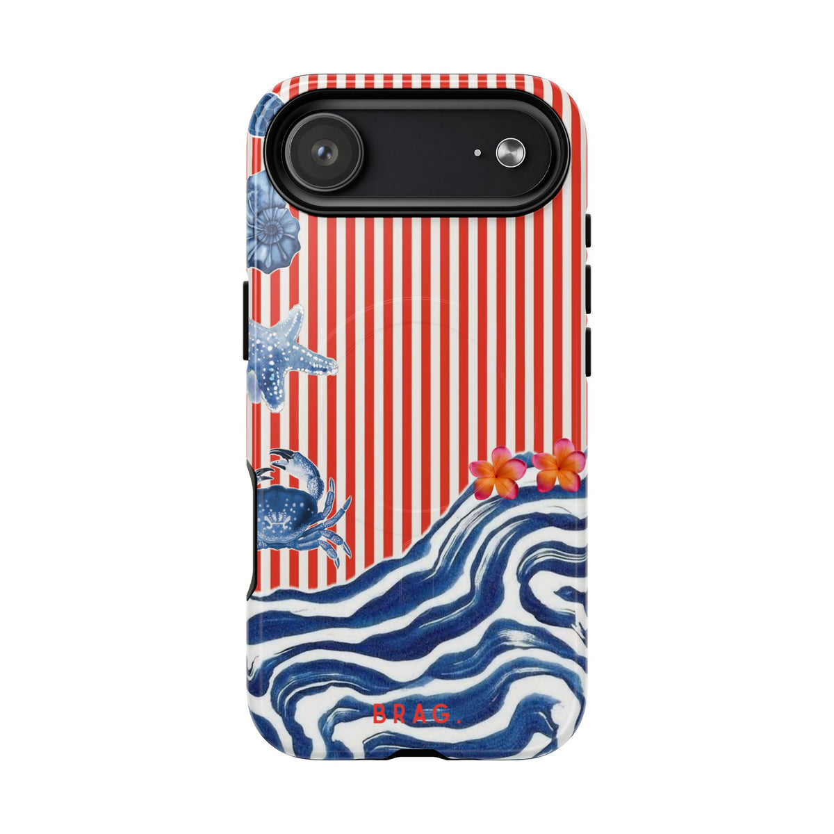 Riviera Postcard MagSafe Tough Phone Case — Magnetic Protective Cover