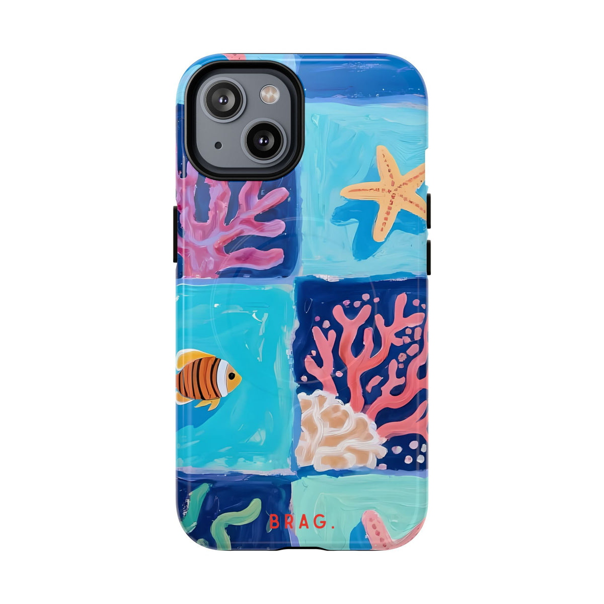 Coral Bay MagSafe Tough Phone Case — Magnetic Protective Cover