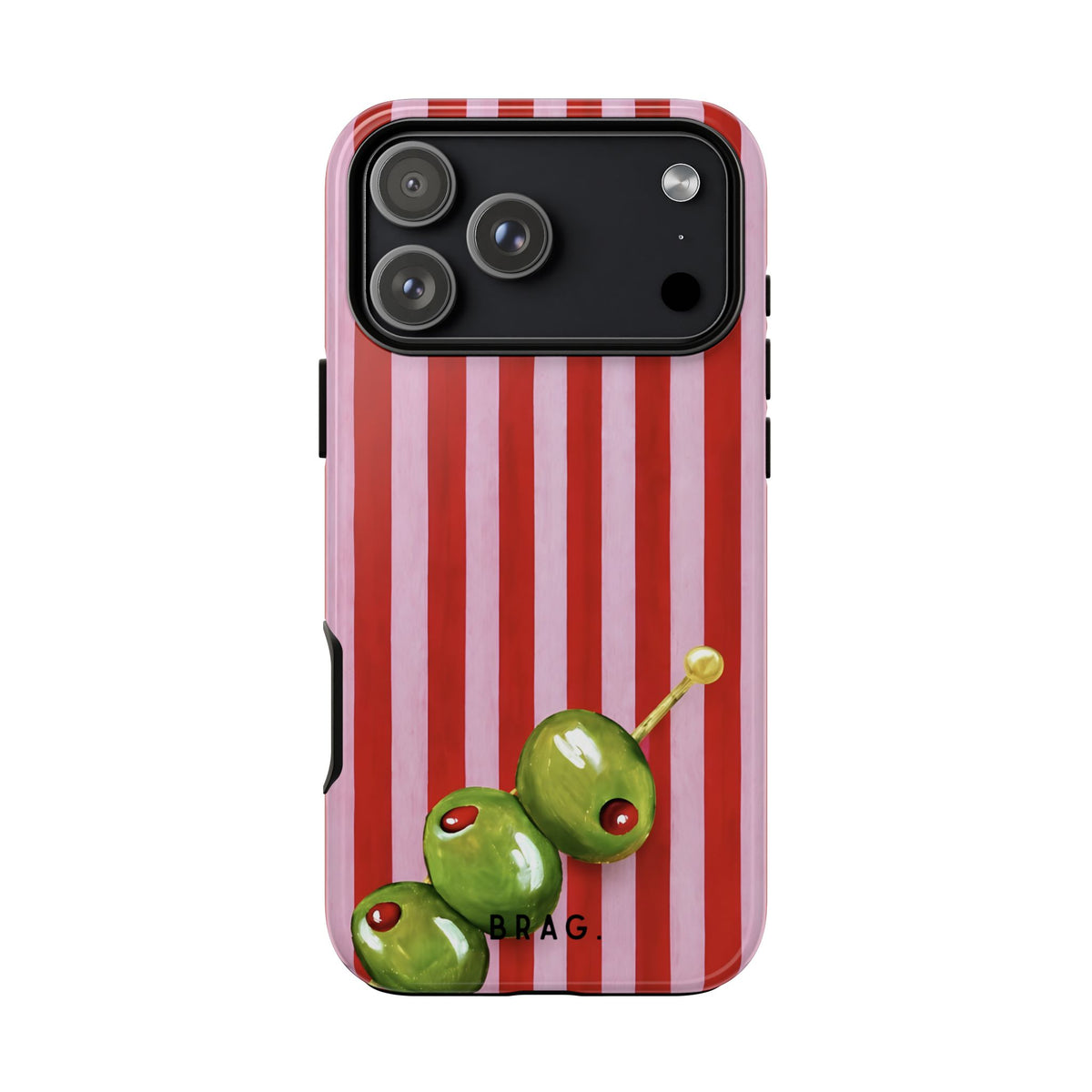 Olive Affair Tough Phone Case – Shockproof Protective iPhone Cover